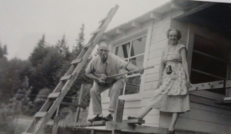 Haggie grandpa and grandma Lalla_early 50s Hood Canal