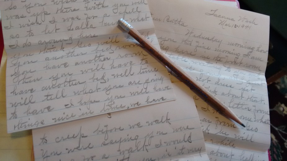 Orah letters_1940 to April 1941