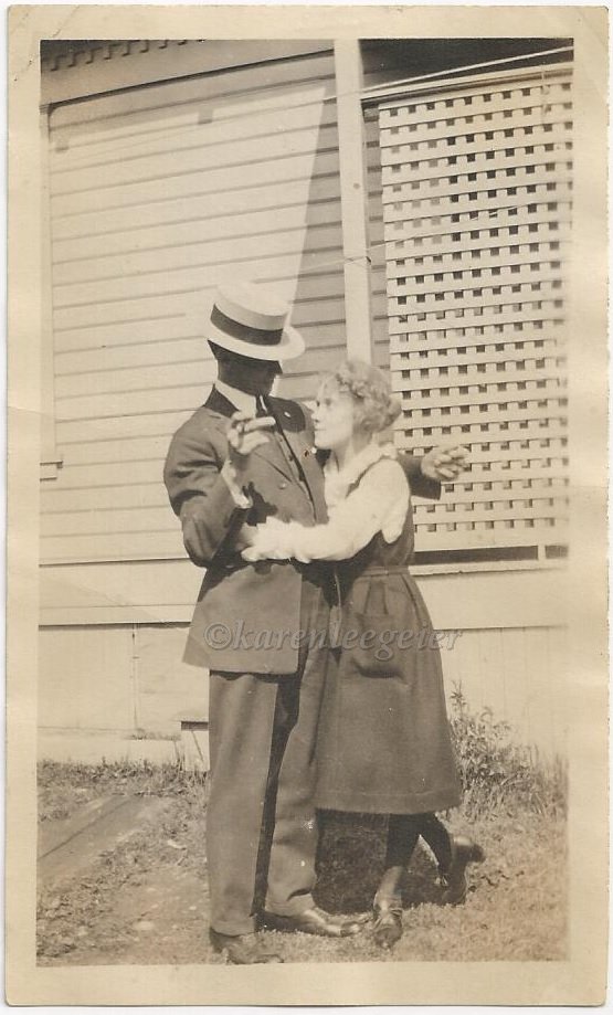 Kasae_Hazel and Bert_in the early days_early 20s_could be house on Oakes_Tacoma