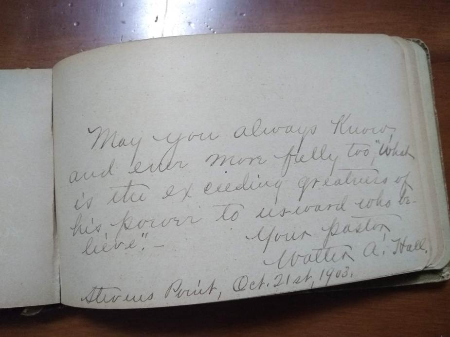 pastor walter a hall